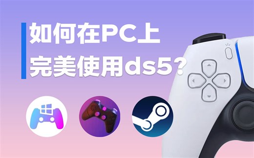 给pc玩家特供的ps5手柄调教指南 | 手柄小课堂03 — ds5特别篇