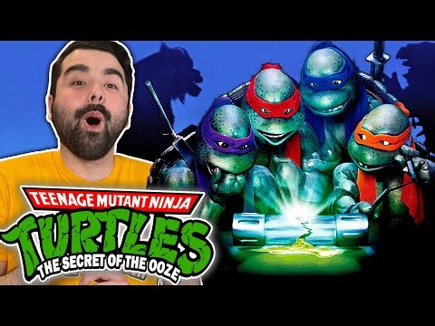 TEENAGE MUTANT NINJA TURTLES 2 IS THE MOST INSANE MOVIE!! THE SECRET OF THE OOZE MOVIE REACTION!