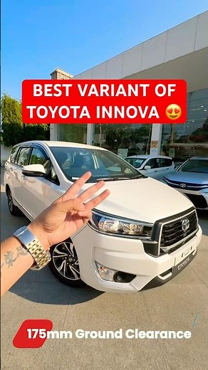 2025 Toyota Innova Crysta GX+ Best Variant #automobile #shorts #innovacrysta #toyota