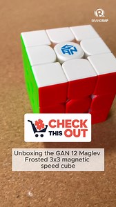 Are you a fan of playing the cube? We are! Here we try the GAN Cube Maglev frosted 3x3 magnetic speed cube. Have you tried this one, too? What do you think about it? Here’s where to buy one (or two): https://invol.co/clkrobw #CheckThisOut Note: This post contains an affiliate link. We earn a small commission every time you shop through this link. | Rappler