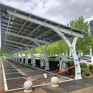 [Hot Item] SSS Solar Carport Waterproof Carport, Solar Mounting System High Strength Steel Mounting System Solar Panel Tracking-System