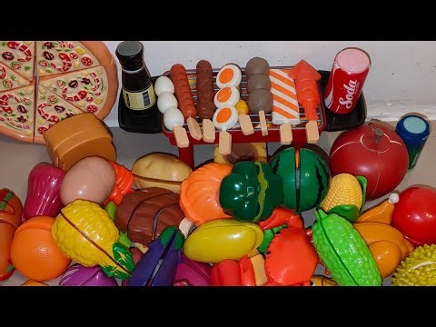 Playing Cutting Foods, Vegetables & Fruits ASMR #shorts