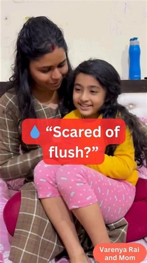 Flush Fear Fix 💧 Monster Gone Hack #ParentingTips #ParentingIndia #ToddlerHacks #PottyTraining