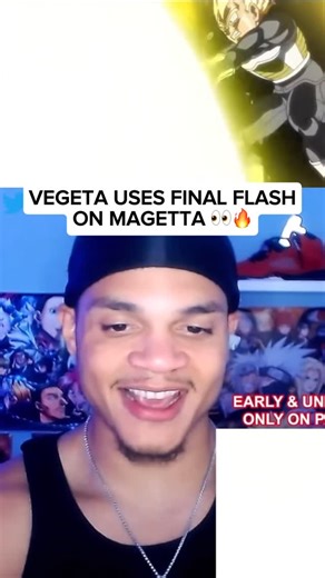 Mercy Uchiha on Instagram: "Vegeta's Final Flash Link to my YouTube in Bio #reels #viral #trending #fyp #anime"