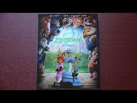 Zootopia 2 Blu-ray/DVD Unboxing