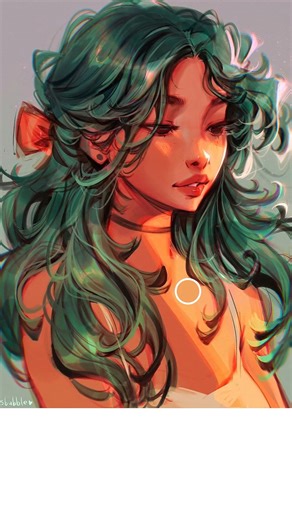 Discover the color palette behind @lotusbuble's uniquely lit portraits!  #ReverseEngineeringArt #NEWseries Which one is your favorite? | Paintable | Facebook