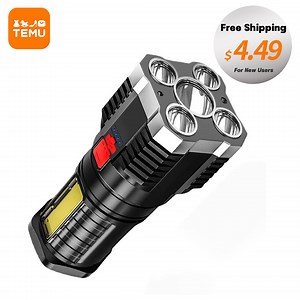 Brighter and lighter than ordinary flashlights. | Temu