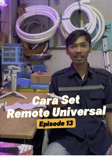Cara Mudah Setting Remote Universal AC