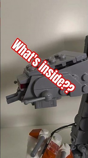 Lego Star Wars AT-AT interior Easter eggs! Secret Details! #legostarwars #afol