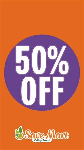 We’re Valley Proud, and here’s what that means RIGHT NOW when you need us. Stock up your freezer and fridge for less starting 10/29 through 11/4! ✅ -50% OFF Beef Tri-Tip, T-Bone, and NY Steak. -50% OFF Large Avocados, Pint Grape Tomatoes, Jumbo Green or Red Seedless Grapes. -50% OFF Chicken Breast, Pork Loin, and more! This is a limited-time event. Get to your local Save Mart before the monsters clean us out! #SavingsProud #RightByYou #SaveMart #ValleyProud | Save Mart
