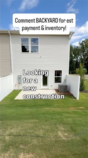 New Construction Charlotte NC Townhomes with Private Backyards | $1,500 Down?