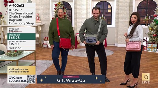 3.4K views · 27 reactions | You are watching IHKWIP - Handbags & Accessories on QVC®. Shop the show, here: https://qvc.co/qvcshopnowdecember25 | QVC Live | Facebook