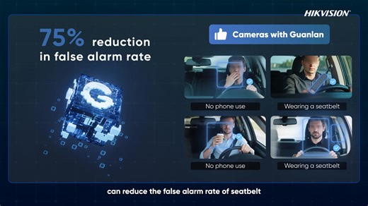 🚦✨ Elevate safety at checkpoints with Hikvision's Guanlan AI! 🌟 Say goodbye to false alarms in seatbelt detection caused by colors or obstructions! 🚗💺 🔍 In phone use detection, we go beyond mere visual cues—analyzing hand positions and gaze directions ensures reliability! 🙌💬 With a whopping 75% reduction in false alarms for violations, you can trust Hikvision’s checkpoint cameras to keep journeys safer than ever! 🚨💖 #Hikvision #checkpoint #AIModels | Hikvision