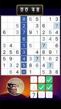 Today's Speed Challenge - Top 1% of all Sudoku Players. Beat the Clock! #sudoku #games #relaxation
