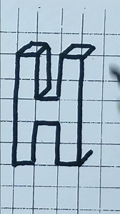 3d Drawing Capital Letter H / How To Draw Alphabet Lettering Easy Simple For Beginners