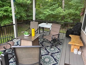 Relaxing Back Porch Tour | Front Porch Ideas Channel
