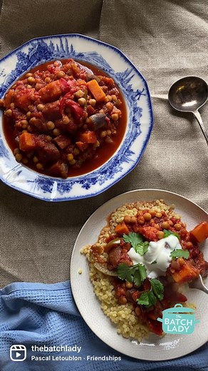 Grab and cook veggie Tagine! Such a delicious recipe that takes 5 minutes so prep- full recipe on the website ❤️ #healthyrecipe #slowcooker