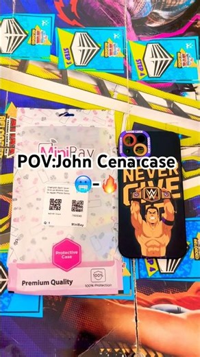 Wwe the 18th time world champion JOHN CENA Phone case 🥶-🔥#wwe