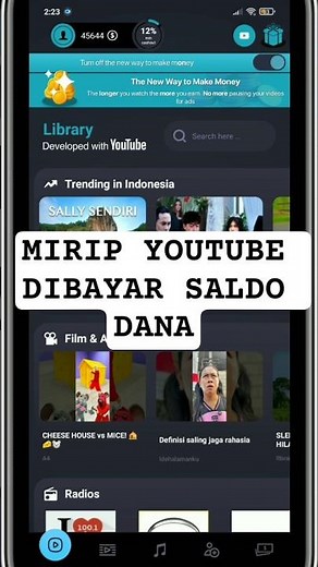LIKE YOUTUBE!! Watch Videos and Get Paid in Funds - Earn Money 2025