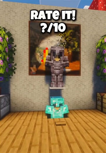 Minecraft Armor Swapper💀 #minecraft #fyp #minecrafttutorial #minecraftbuilding #minecraftredstone