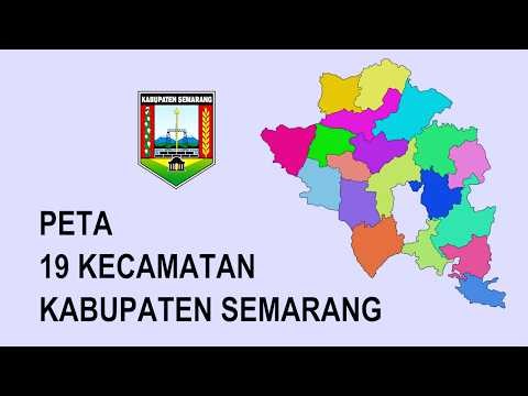 SEMARANG REGENCY DISTRICT MAP 2026