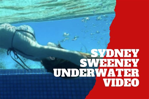 Sydney Sweeney turns heads in underwater thong bikini video