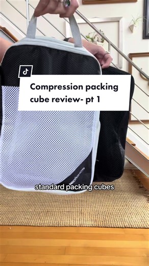 Are compression packing cubes actually worth it? I knew I had to test this viral packing hack for myself- but this is just the first step. I dont reccomend travel tips that I havent tried out in the real world, so while I can’t say yes or no just yet- the first result is interesting, and I can see some potential benefits already. #travelhacks #packingtips #packingcubes #compressionpackingcubes #carryononly #onebag #CapCut