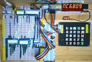 Old 6809 Computer Lives Again On Breadboards