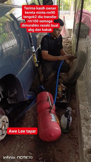 Service servicet serviceta servicetay service tayar bergerak #jelawat #bachok cover #100km ap call untuk sebarang service pasal tayar 018-232 0084 #viral #230psi #jagaangintayat #lubang #followers @followers #jankauan @jankauan #jalanterus #reelsfyp #fbprofyp | Awe Lee Tayar II