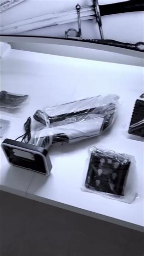 Installing a futuristic monitor arm for ultrawide monitors