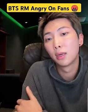 BTS RM Angry On Fans 🤬 #shorts#bts#RM#btsarmy