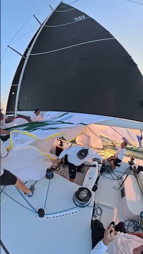 Smooth Letterbox Spinnaker Takedown | Ohana – 2025 Edison Regatta, Lake St. Clair