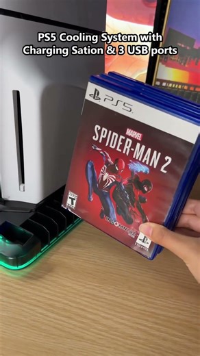 The Cleanest Way to Charge PS5 Controllers 🎮 #gaminja #playstation #ps5 #gamingsetup #gaming