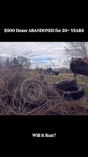 Abandoned Dozer Sitting 20 years #restoration #mechanic #maintenance #repair #engine #old #restore #willitrun | Willitrun