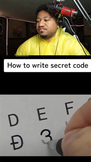 Rainey Tv 📺 on Instagram: "How to Write ✍️ In Secret Code 👩‍💻 #explore #reels #viral"