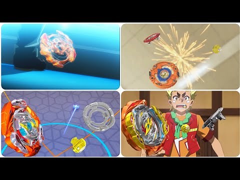 All Roktavor Burst Finishes in Beyblade Burst Season 1-6