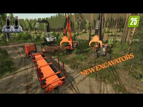 FS25 New Excavators And New Equipment In Farming Simulator 25!