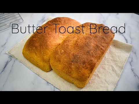 Soft Butter Toast Bread | Easy Homemade Bread Recipe