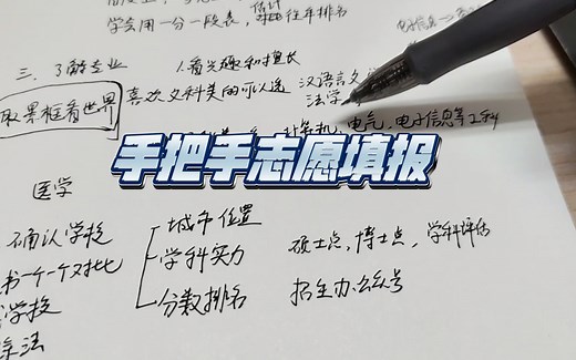 非常详细的志愿填报方法，一定要收藏看完，教你如何找到有效信息，适合的学校和喜欢的专业尤其是老高考，平行志愿