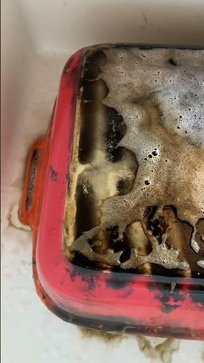 How to clean 🧼 the le creuset after GRILL