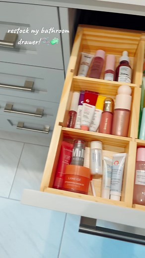 restock asmr! 🫧🧼 #preppyyyvibezs #restock #asmr #preppy #products #stanleycup #glowrecipe #bathroomrestock #glossier #laneige #firstaidbeauty #tula #clawclip #rarebeauty #supergoop #fyp #like #comment #viral #facemasks #skincare