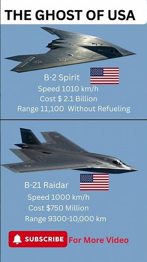 B-2 Spirit vs B-21 Raider | America’s Stealth Bomber Battle #wingsofwar #militaryaircraft #warthog