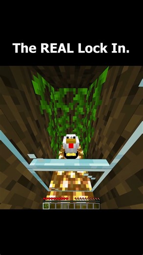 True Lock In 😭 #minecraft