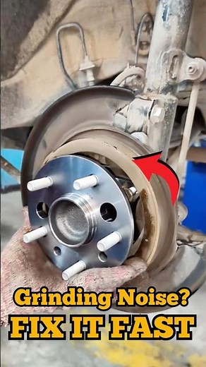 Rear Wheel Bearing Replacement in Minutes! #mechanic #usa