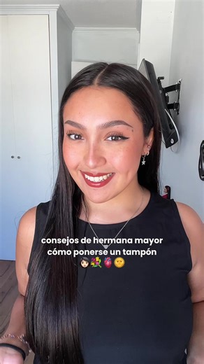 Consejos de hermana mayor sobre el uso de tampones