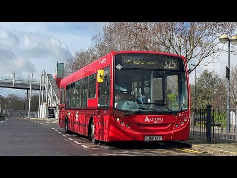 FRV. Go Ahead London Route 325. East Beckton Sainsburys - Prince Regent. Enviro200 ENL62 (LJ60 ATY)