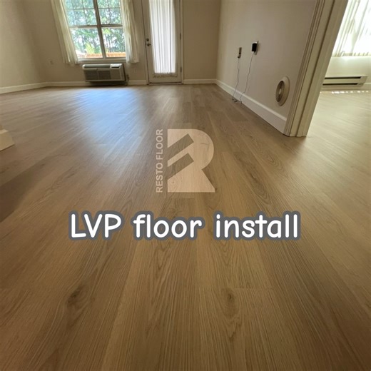 LVP Floor Installation #flooring