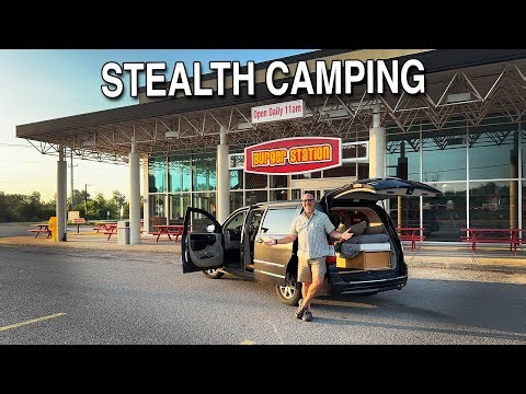 Stealth Camping at Burger Station in Cookstown, Ontario 🍔 | Steak Sandwich, Milkshake & Dessert