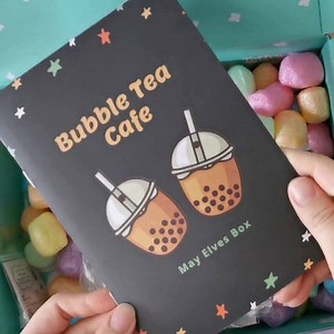 2.8K views · 68 reactions | SPOILER ALERT! Bubble Tea Cafe Box unboxing. 4 days left to subscribe to May Elves Box. This is the Premium Box for Bubble Tea Cafe. Box is closing end of this month. Don't miss it! | Sophie & Toffee | Facebook