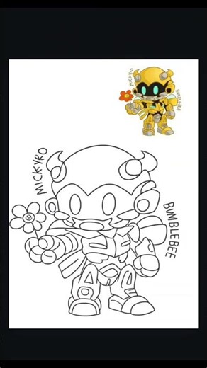 Transformers-inspired coloring book(1 of 4 templates in the full bundle)👉🏼raket.ph/rish_risha_rishia